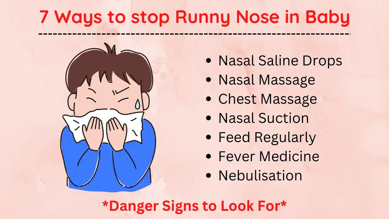 runny nose in baby