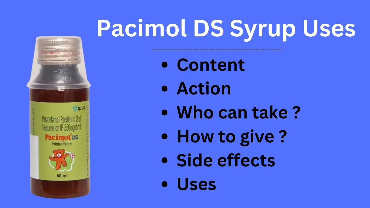 pacimol ds syrup uses